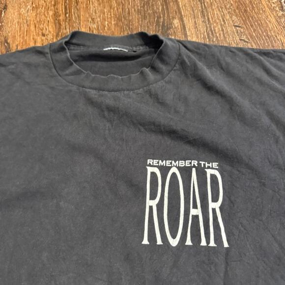 1994 Chicago Blackhawks Stadium T-Shirt “Remember The Roar” Faded Single Stitch - Picture 3 of 8